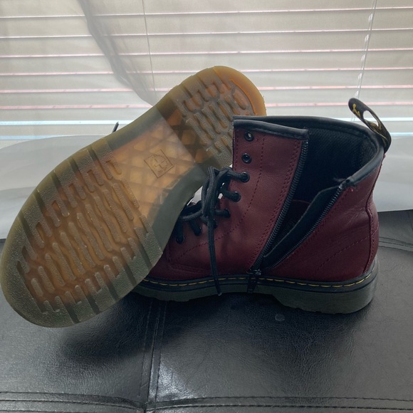 Dr. Martens - burgundy. Youth size. - Picture 2 of 4